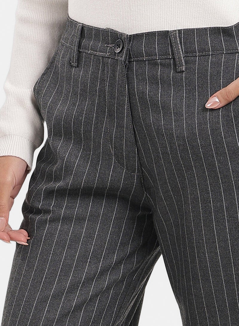 Carina Striped Wide-Leg Pants - Image 5
